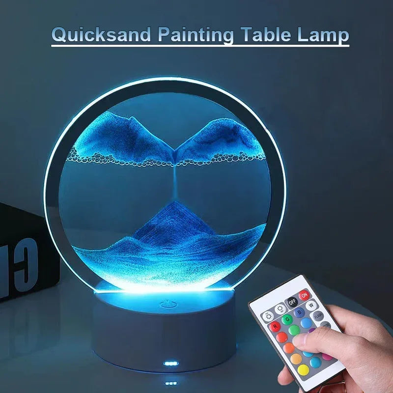 Lampe Quicksand avec 7 couleurs