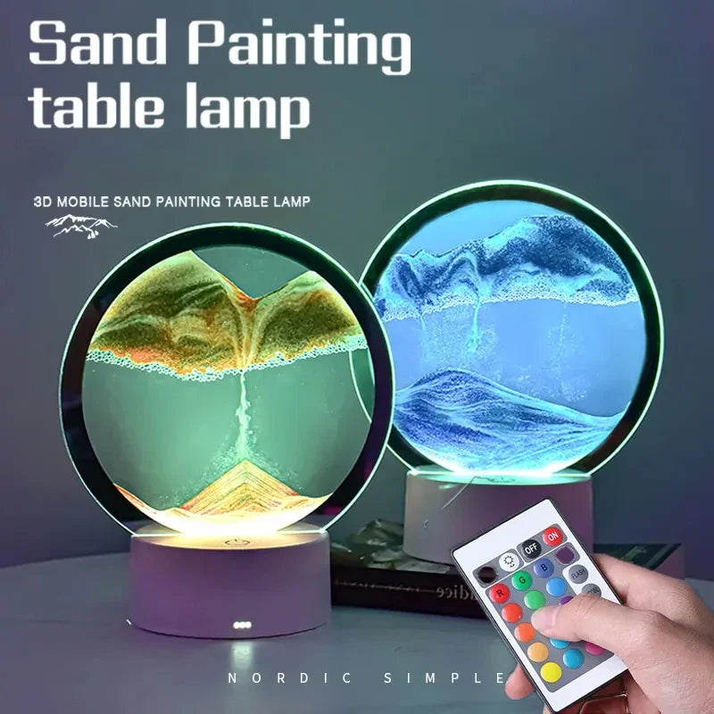 Lampe Quicksand avec 7 couleurs